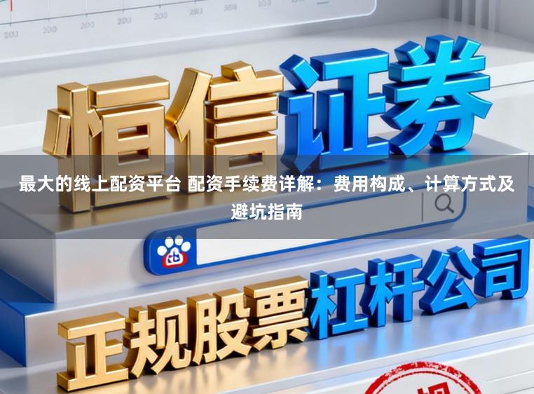 最大的线上配资平台 配资手续费详解:费用构成、计算方式及避坑指南